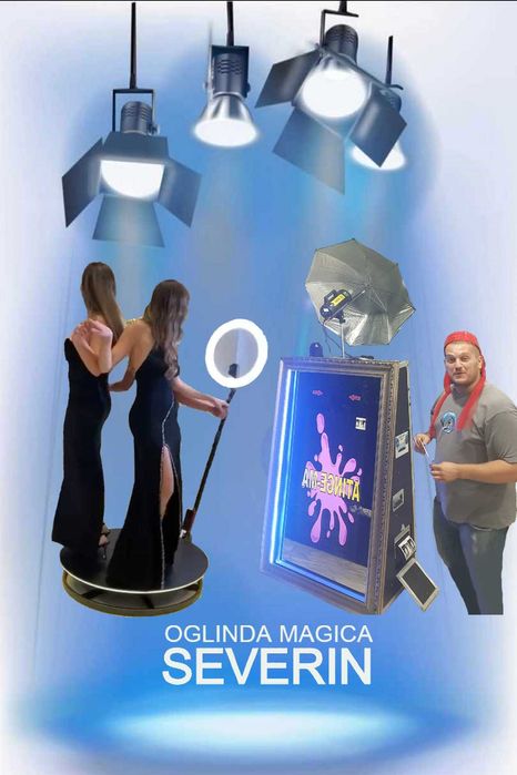Cabina foto/video 360 OGLINDA MAGICA SEVERIN te provoaca sa zambesti !