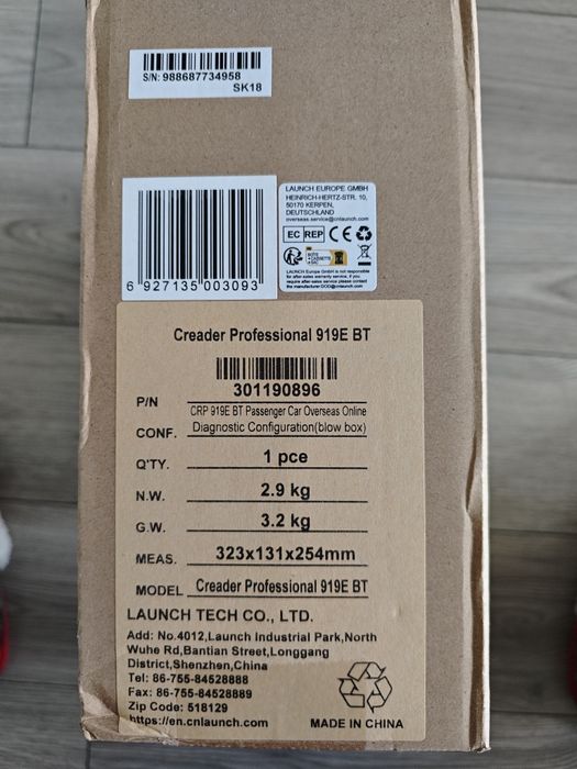 Launch X431 CRP919E BT Upgrade 2 Ani! Ecu Full Coding&Diag! OBFCM