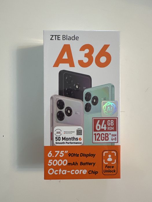 Смартфон ZTE Blade A36