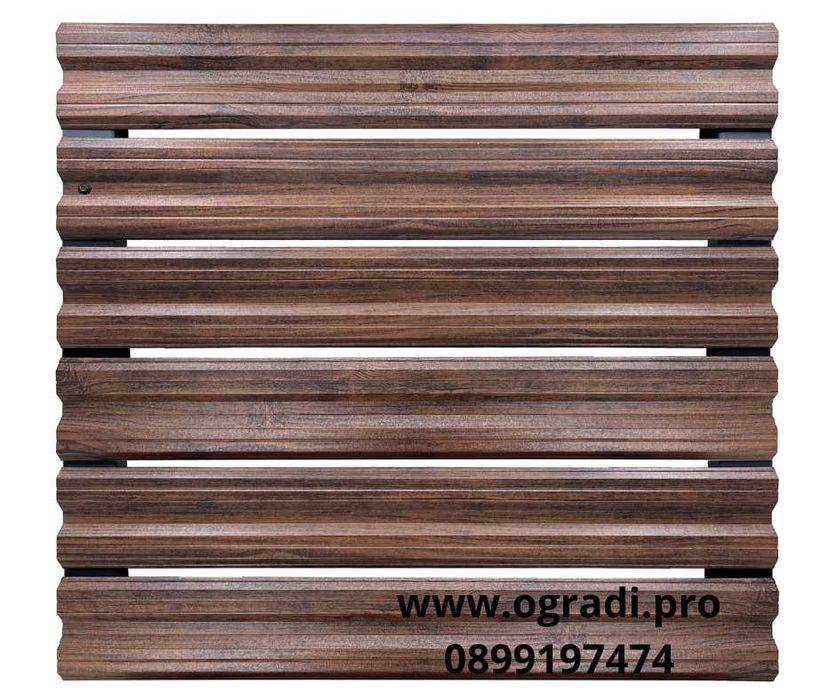 Симетрични метални профили за ограда, оградки, тип ранчо