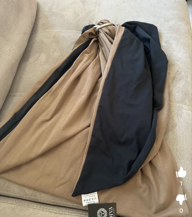 Слинг с кольцом для новорожденых