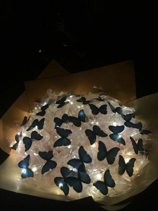 Букет из бабочек недорого