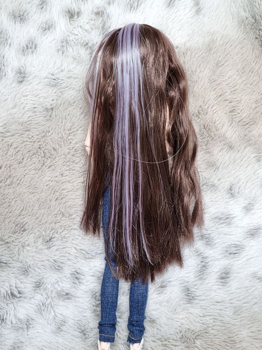 Papusa Barbie Articulata Fiesta Party Color Reveal Hybrid Custom