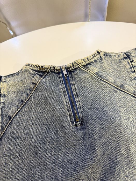 Женское джинсовое платье