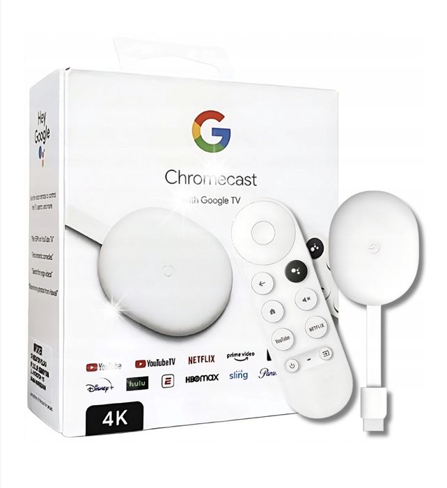 Google Chromecast with Google TV 4K UHD - Оригинал
