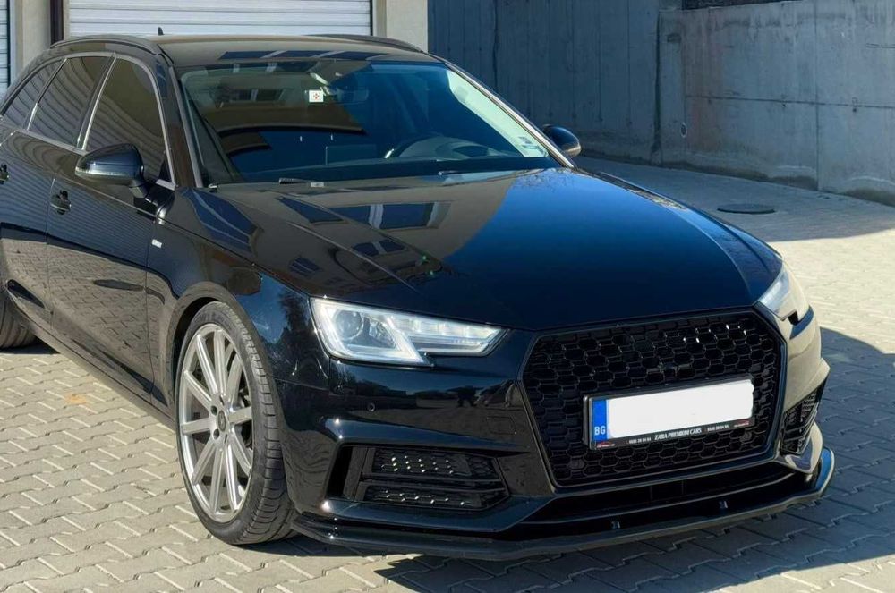 Преден лип за ауди а4 б9 / Audi a4 b9 lip spoiler