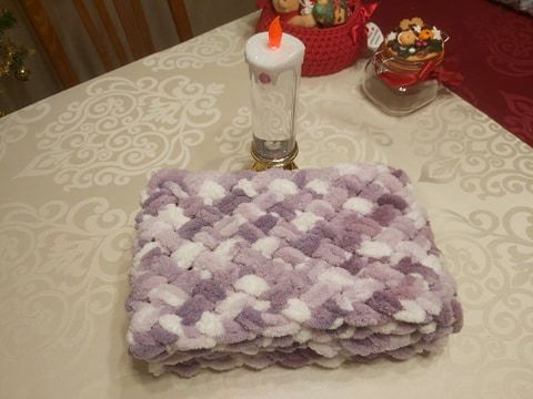 Зимни плетени шалове