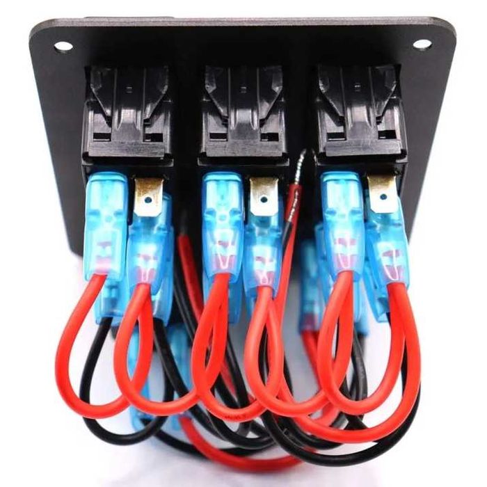 Панел за вграждане с 3 бутона + 2 USB + Запалка