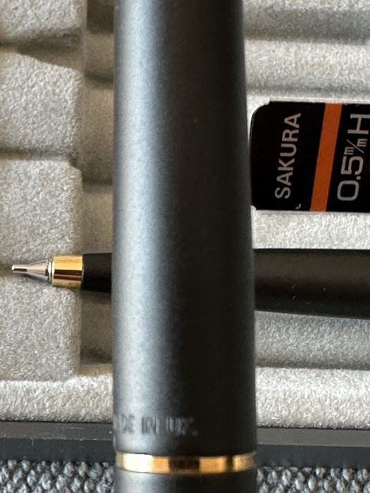 Set Parker 180 Black Matte GT Stilou Creion mecanic