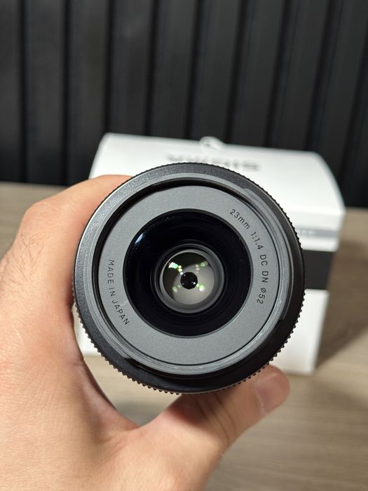 Obiectiv sigma 23mm f1.4 / fujifilm