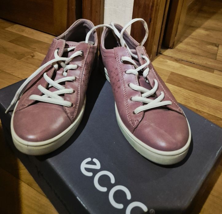 Кеды кожаные ecco