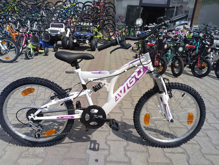 SPRINT Велосипед 20" AVIGO Flamingo бял