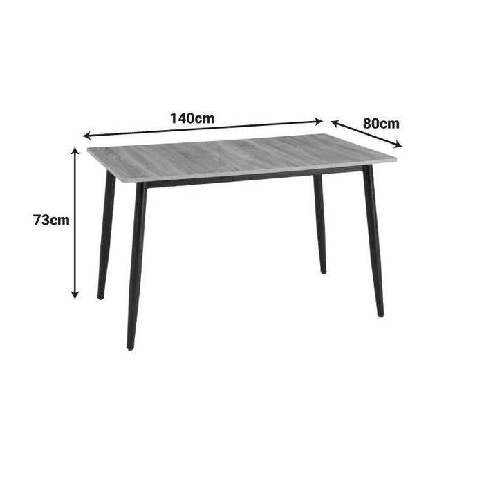 Маса 327-000090, Loza, Дърво, 140х80х73см.