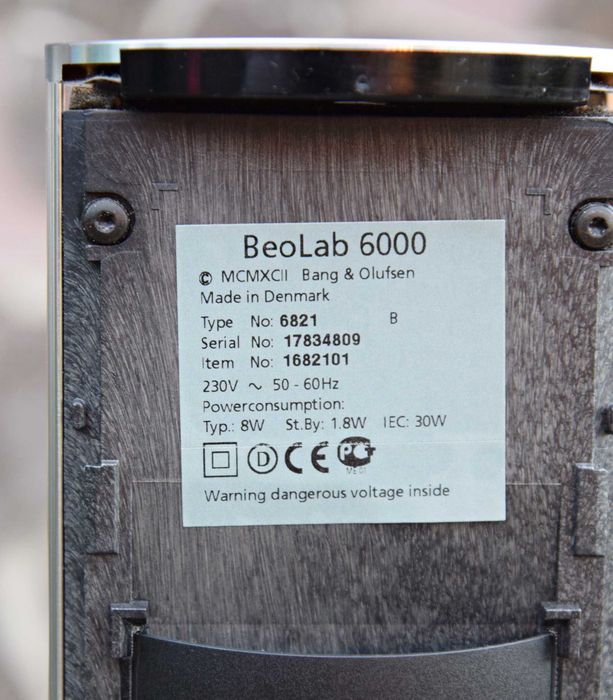 Boxe active Bang & Olufsen Beolab 6000