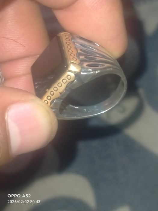 Продаётся кольцо мужское серебряное.