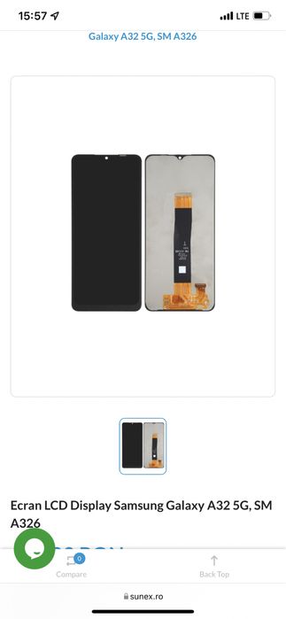 Display Samsung A12 A02S A10 A22 A32 A12 A22 A21S A20e A21S A72 A52