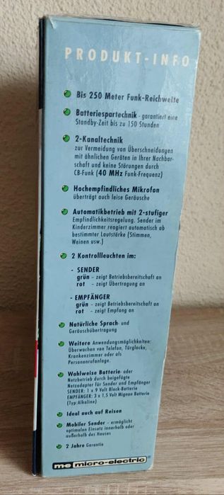 Stație audio bebeluș