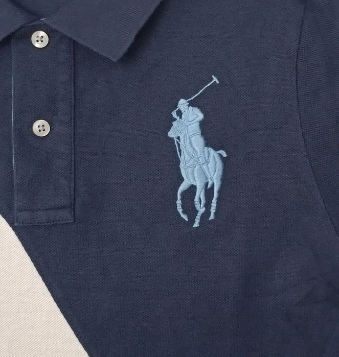 POLO Ralph Lauren оригинална тениска M памучна поло фланелка
