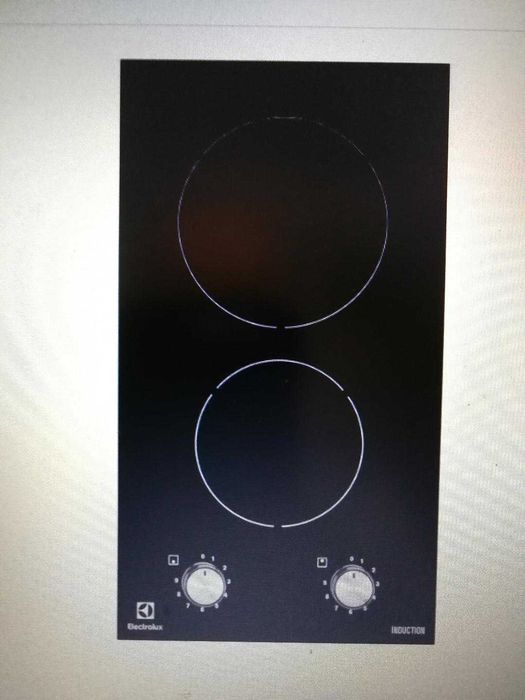 Plita incorporabila Electrolux  Inductie, 2 zone gatit, 30 cm, Negru