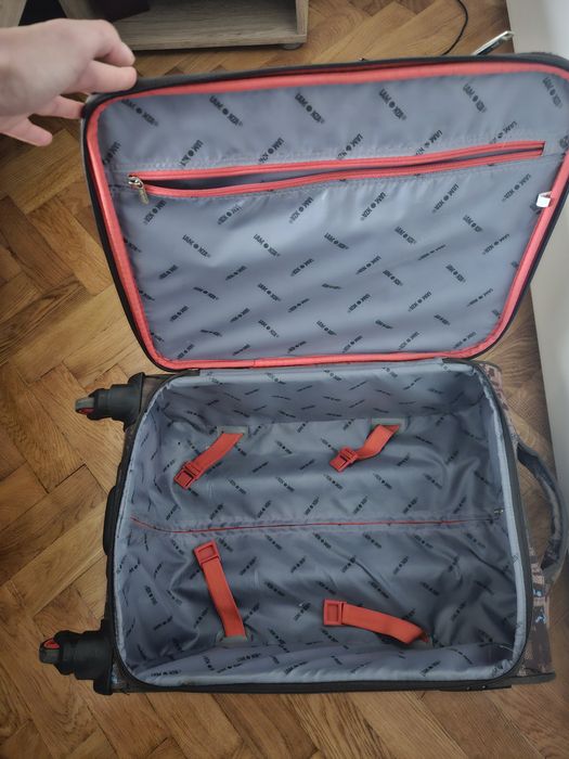 Troler Lamonza, Bagaj de mana/cala,textil 55x40x20