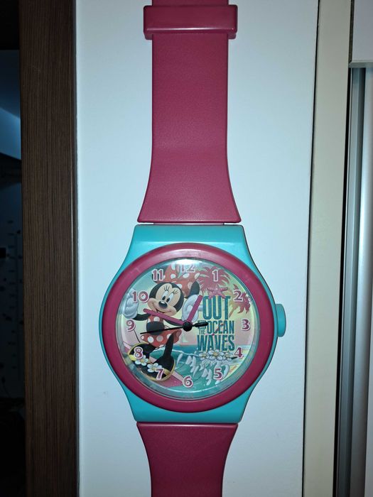 Ceas mare de perete Minnie Mouse