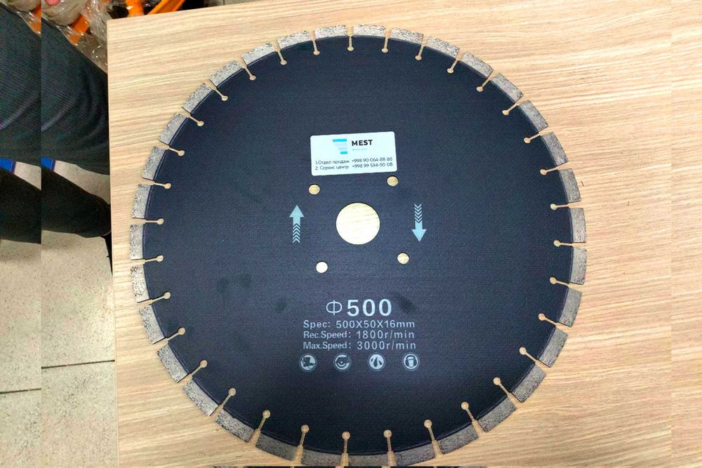Алмазные диски 400 дан 500 мм оригинальные (алмазный диск)