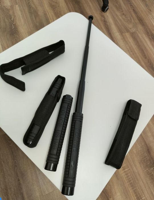 baston telescopic 64cm cu husa inclusa