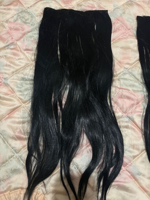 Екстеншън на клипс от естествена коса