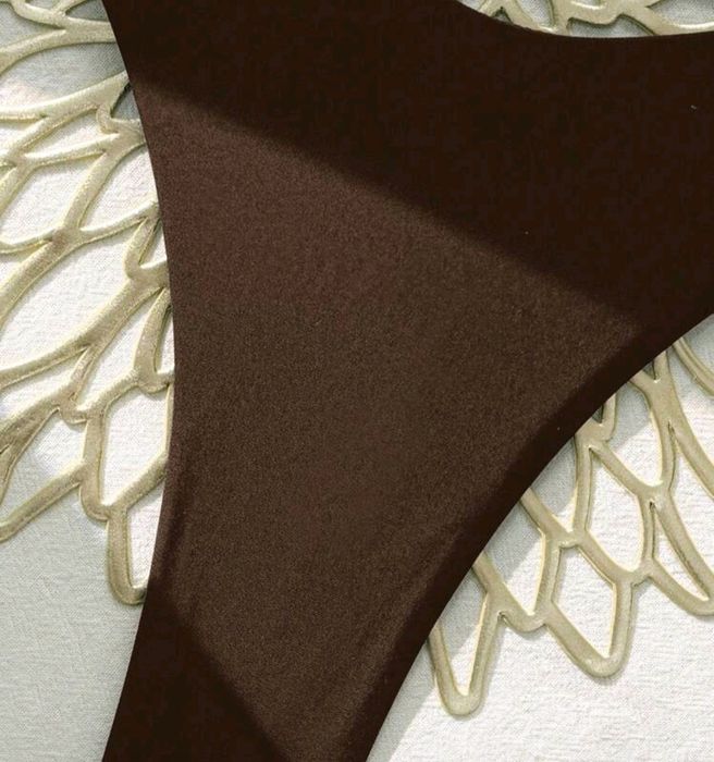 Дамски бански в кафяво