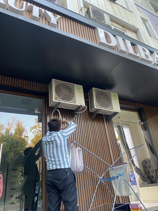 Kansaner usta 24/7 konditsioner kanditsioner remont ustanovka