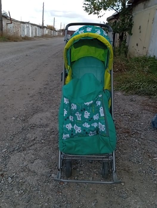 Продам санки, коляску