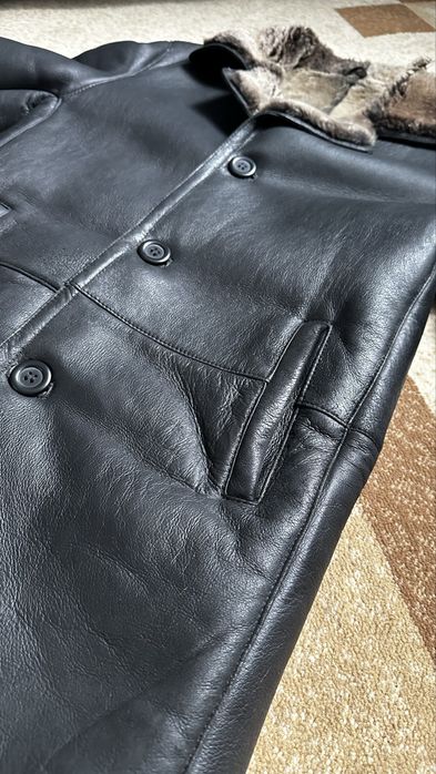 Натуральная мужская дубленка