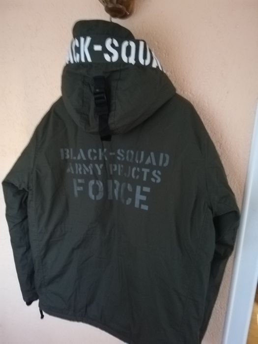 Geaca nouă Black Squad Xl groasă