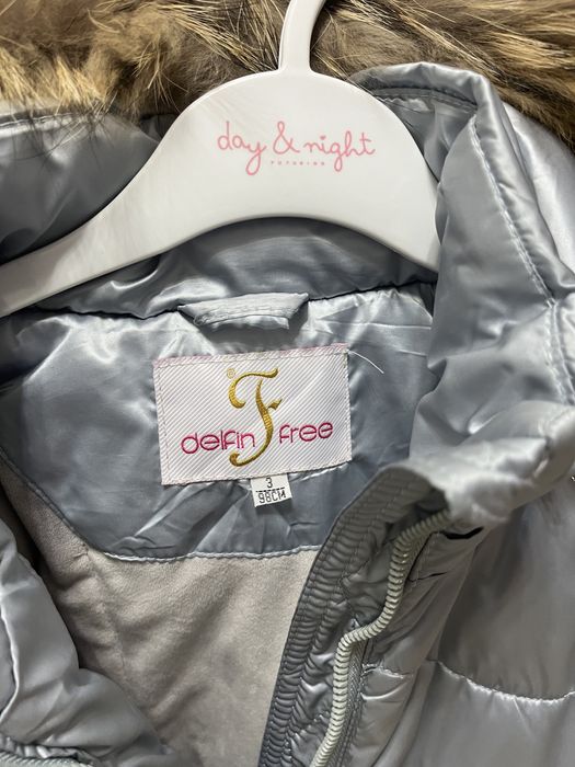 Куртка зимняя для девочки 3-4 года