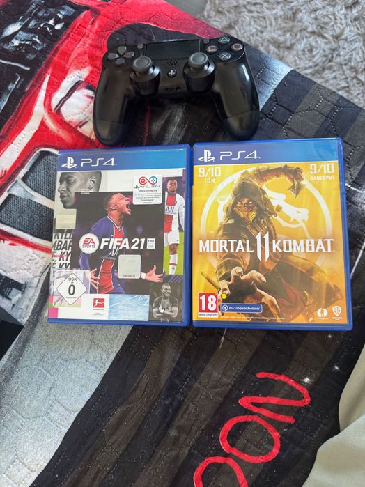 Ps 4 pro de vânzare negociabil 550 a avut recent o mentenanță funcționează perfect 500 gb stocare vine cu o maneta și 2 jocuri