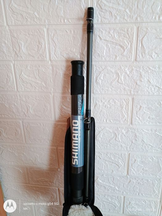 Шаранска пръчка Шимано, пълен комплект.