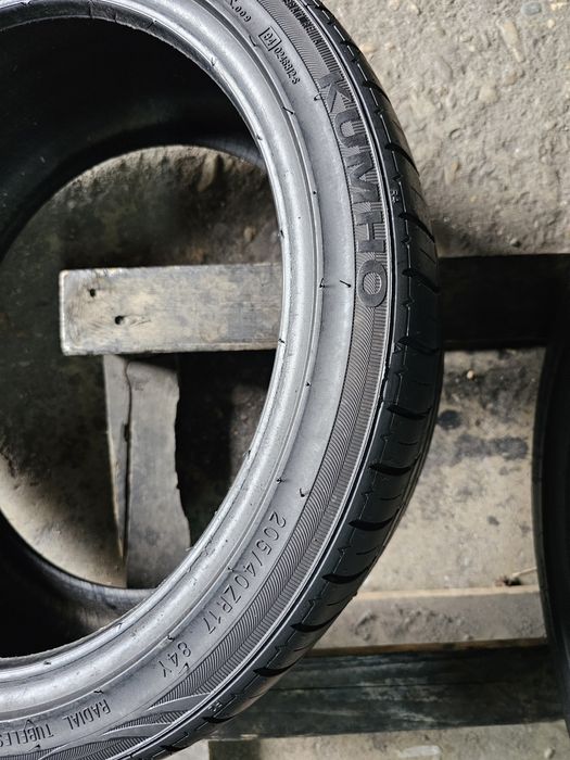 4 anvelope vara 205 40 17 Kumho 7.2mm