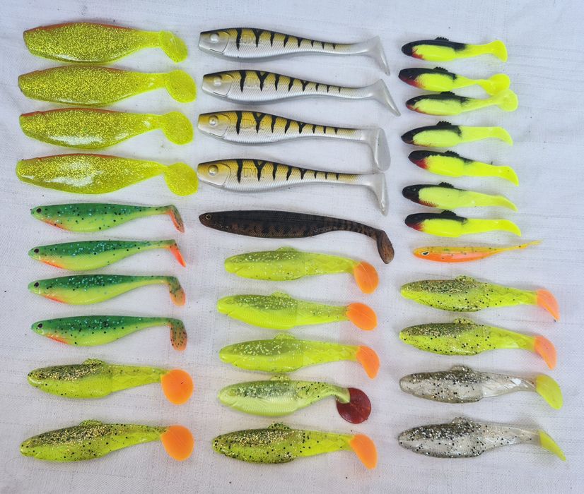 Lot 32 shaduri Relax Diamond, Bomb, Mann's, Daiwa, Westin.