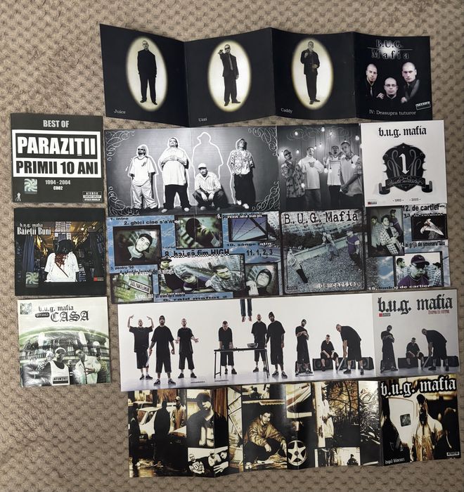 Cd-uri B.U.G. Mafia & Parazitii