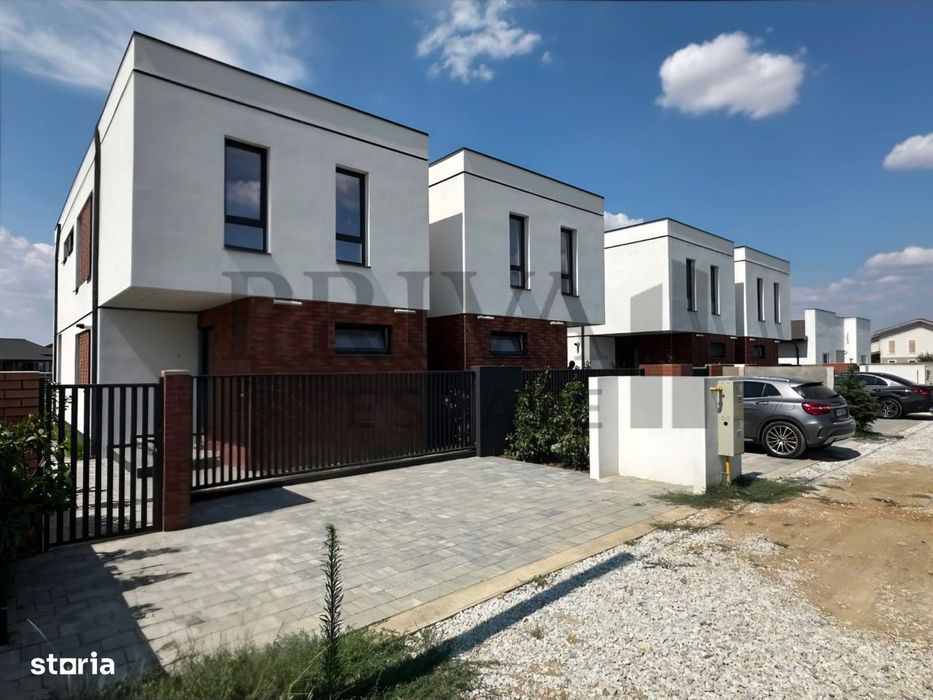 Duplex modern 4 camere, 3 bai, 120 mp, Mosnita Noua