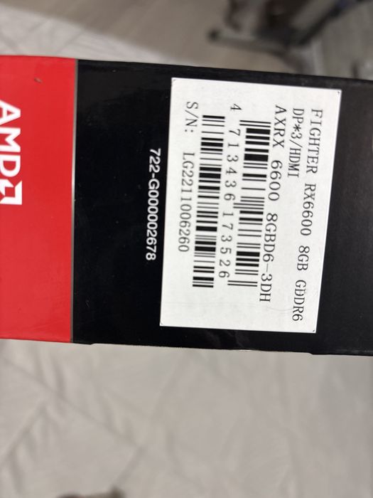 Видеокарта AMD rx6600