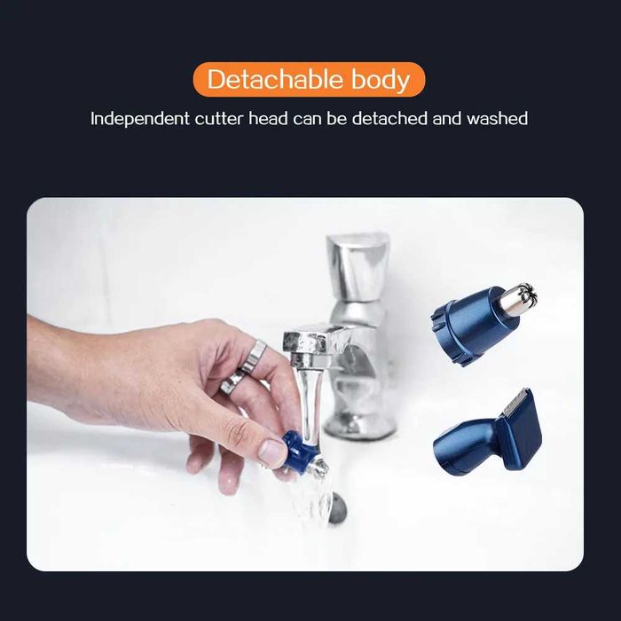 2 в 1 машинка за подстригване на уши, нос, тример за брада и тяло