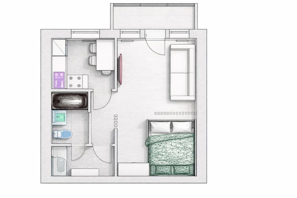 Продается квартира, Конаева 9