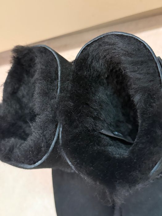 Детски топли ботушки с панделки