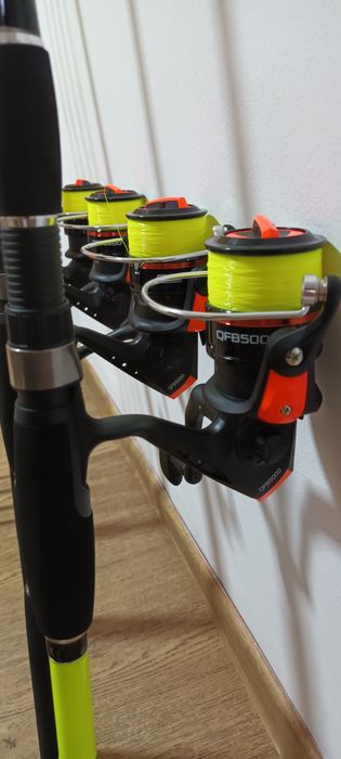 SET 4 Lansete Feeder 3.0m ROBINHAN Bolentino + 4 Mulinete FL QFB5000