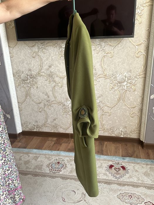 Турецкое зеленое пальто