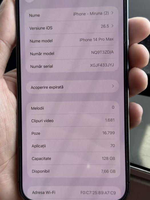 Iphone 14 PRO MAX Impecabil 10/10