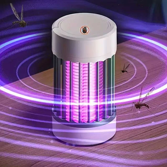 Paleta tantari muste racheta electrica cu electrosoc anti tantari capuse insecte acumulator intern priza 220V 50/20cm anti insecte.  Baldachin pat