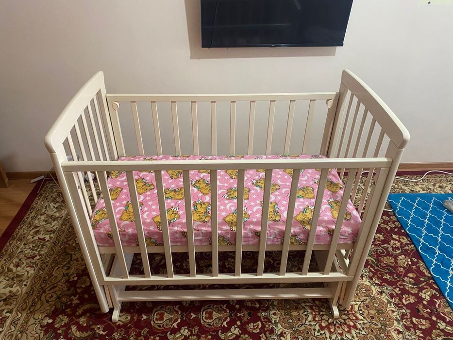 Манеж детский с ортопедическим матрасом