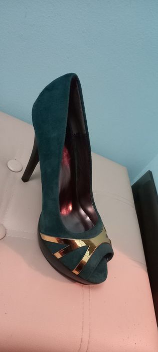 Pantofi verzi, mărimea 40
